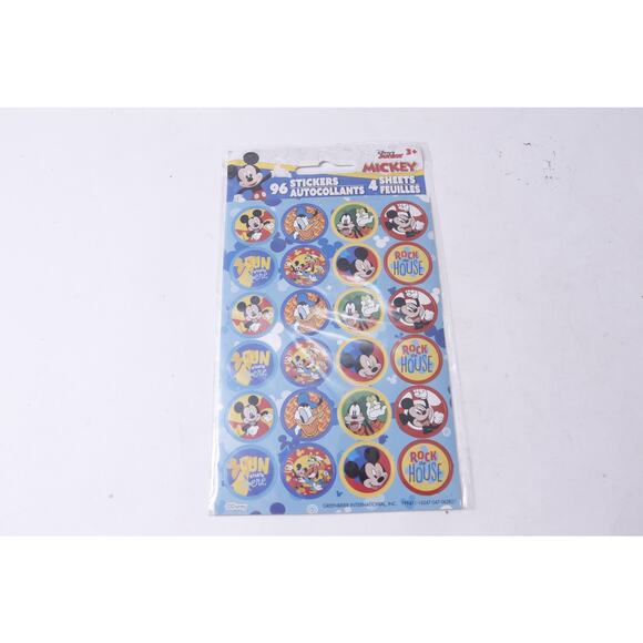 Disney, Junior, Mickey Mouse, Funhouse, Stickers, 4 Sheets, Rock The House, Card - Picture 2 of 3